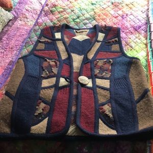 Gorgeous handmade felted vest
